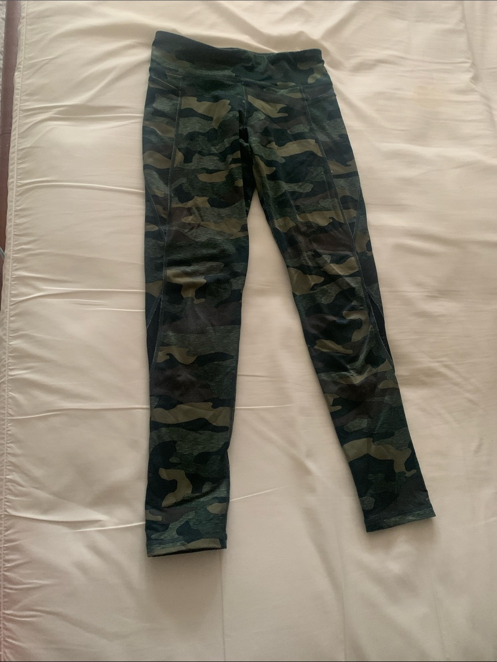 Old Navy Green Camouflage Girls' Leggings